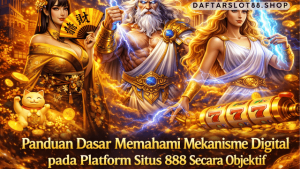 mekanisme digital platform Situs 888